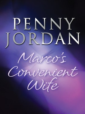 cover image of Marco's Convenient Wife